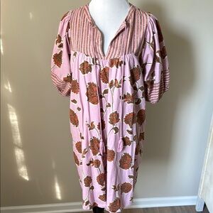 Knox Rose Pink Floral Mini Dress 🍁